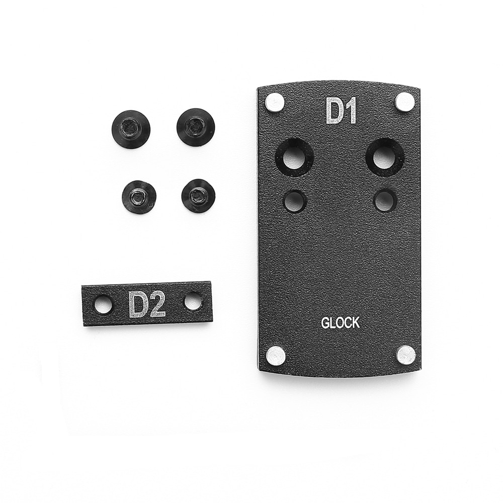 Optics Beretta Glock 1911 M&P Pistol Reflex Sight Mount Adapter Plate for Sightmark Burris Vortex Micro Red Dot Scope